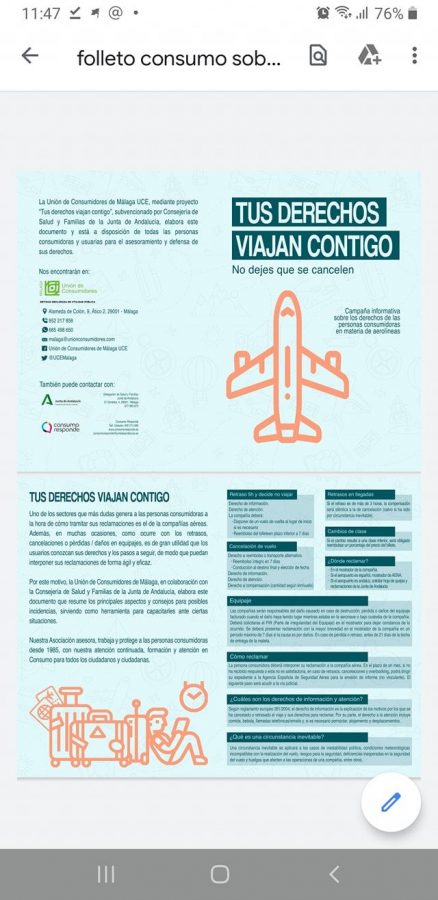 La delegación de Consumo de Manilva aconseja sobre las reclamaciones a las aerolíneas - 103859713 2523121601334650 894668936253121733 o La delegación de Consumo de Manilva aconseja sobre las reclamaciones a las aerolíneas - 103859713 2523121601334650 894668936253121733 o