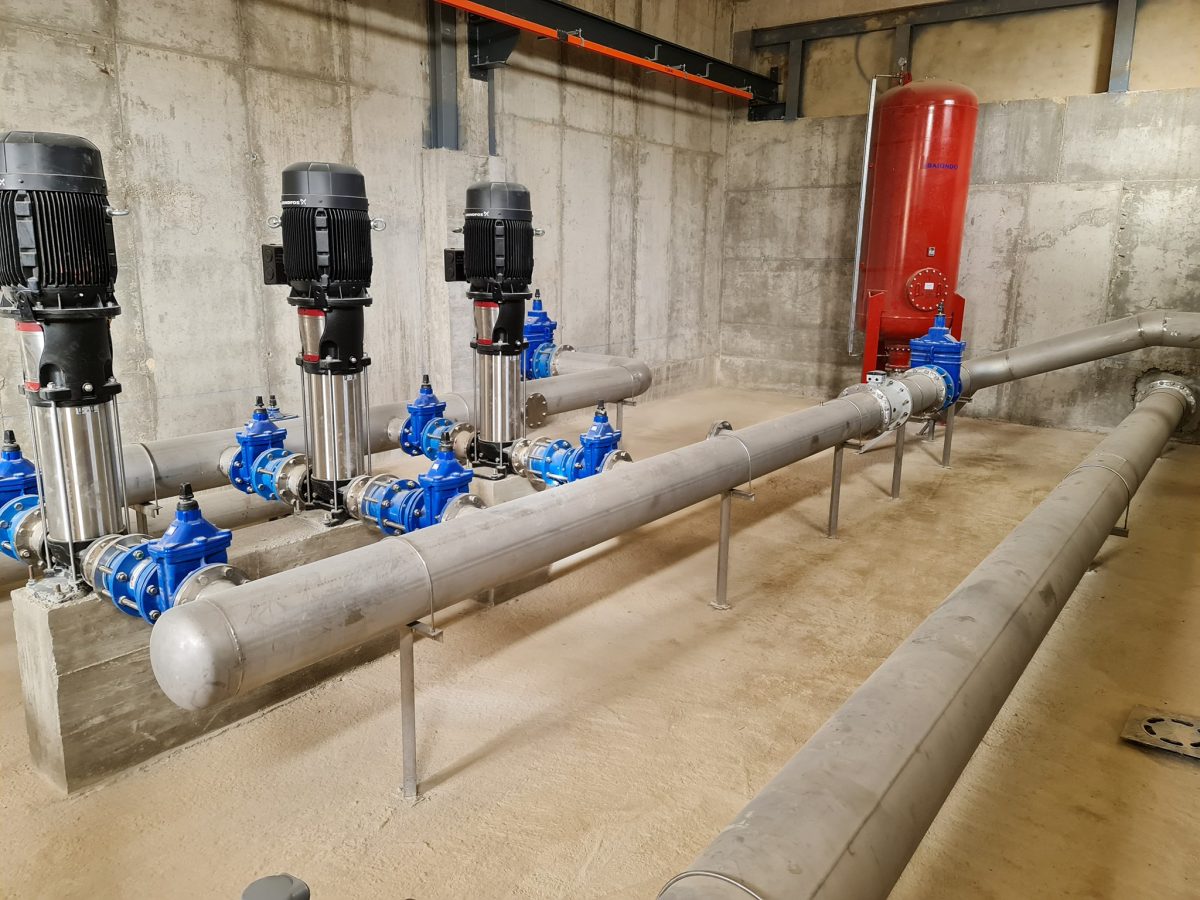 Los depósitos de agua abastecerán a 1.500 viviendas de la zona de Martagina - DEPOSITOS DE AGUA