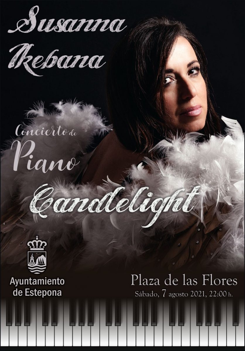 La Plaza de las Flores de Estepona acogerá a la pianista Susanna Ikebana, durante el Concierto de Piano 'Candlelight' - 210807 Concierto Piano Susanna Ikebana 1 La Plaza de las Flores de Estepona acogerá a la pianista Susanna Ikebana, durante el Concierto de Piano 'Candlelight' - 210807 Concierto Piano Susanna Ikebana 1